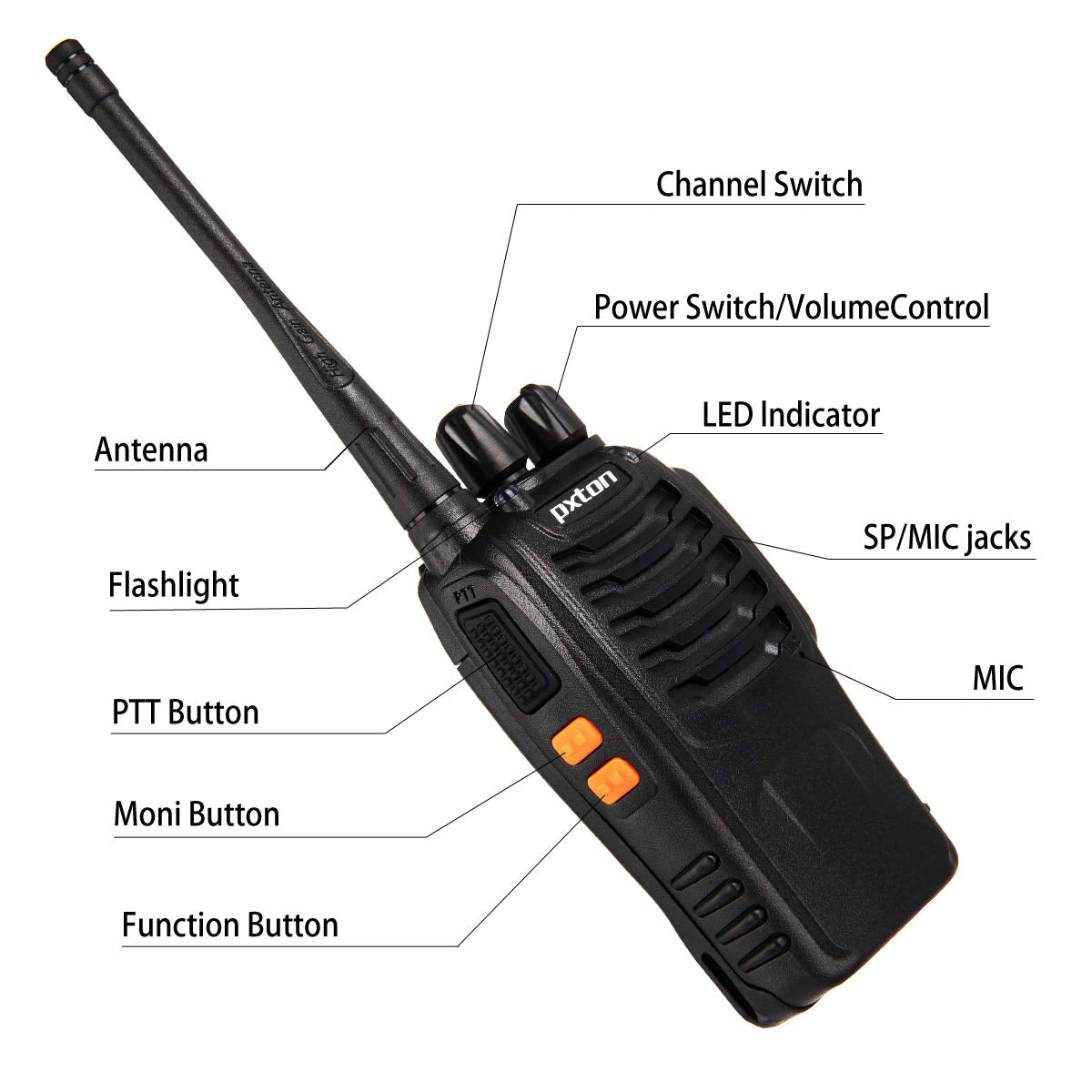 2-pack Walkie-talkies