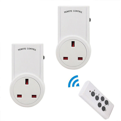 Remote Control Socket 5 Sockets 2 Remote Controls